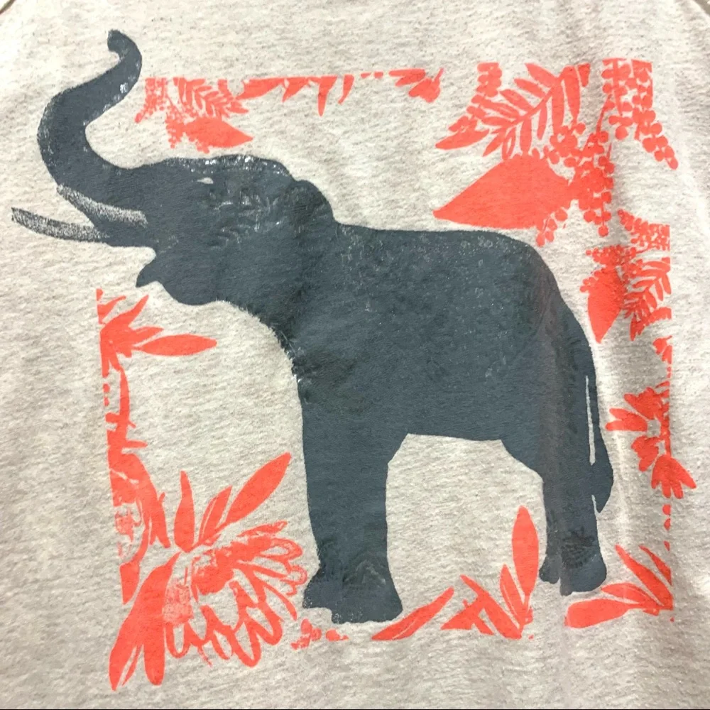 Old Navy Girls Tank Top with an Elephant